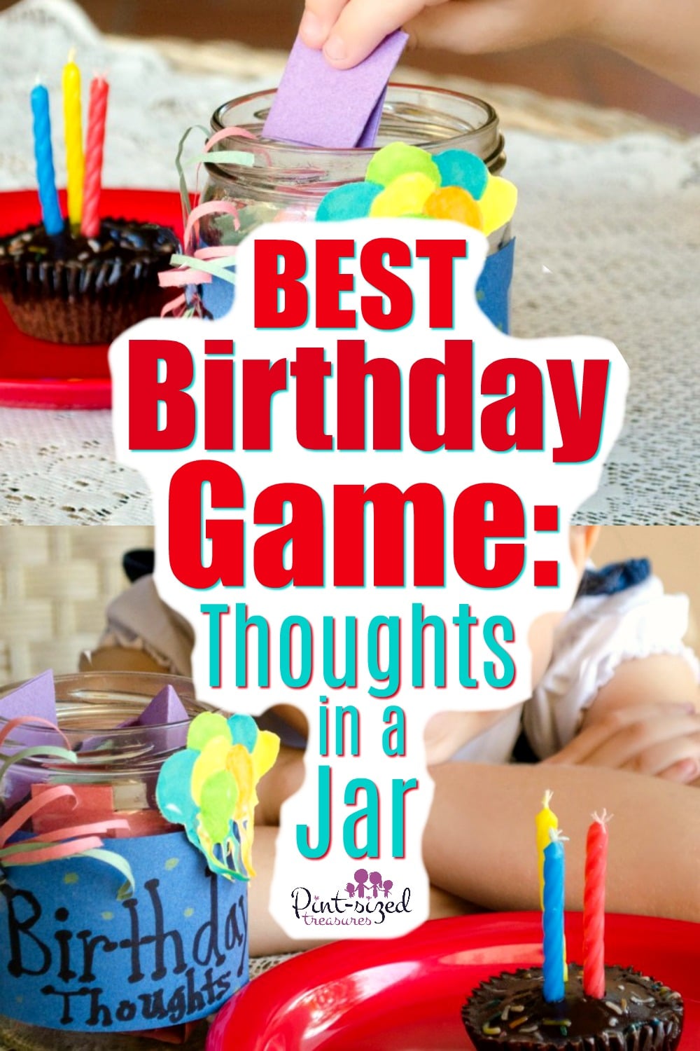 Best birthday game called Thoughts in a Jar