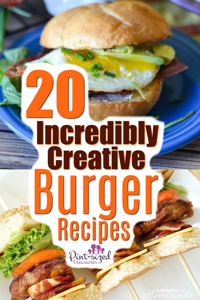 creative burger recipes