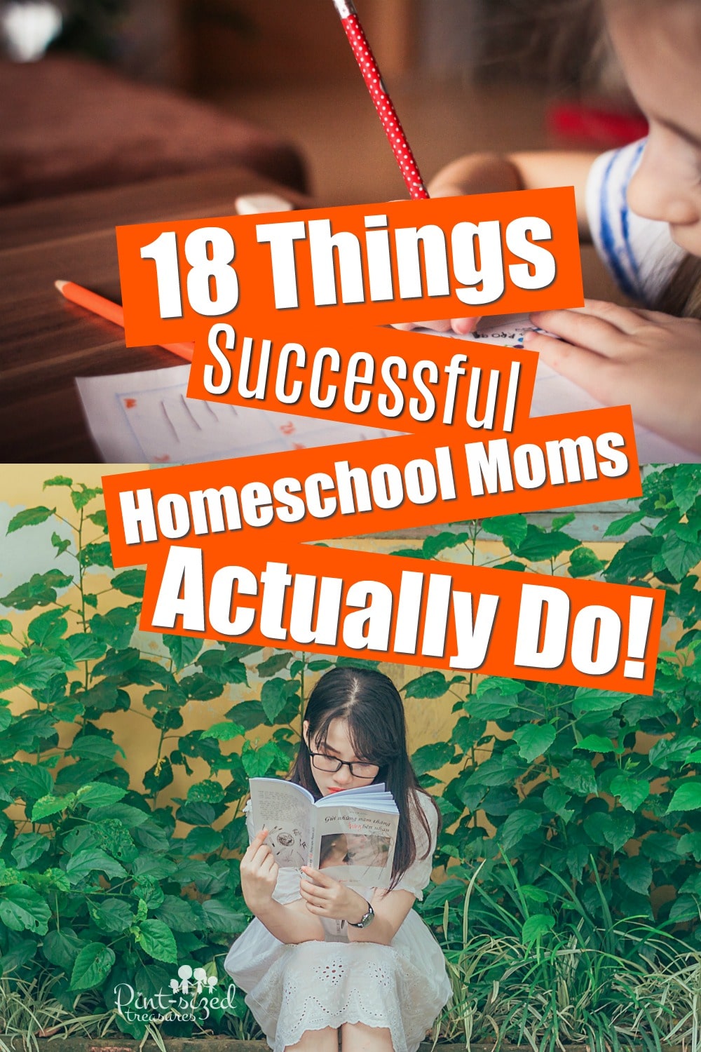 girl reading book about homeschooling
