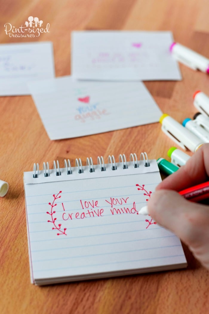 write notes to your kids