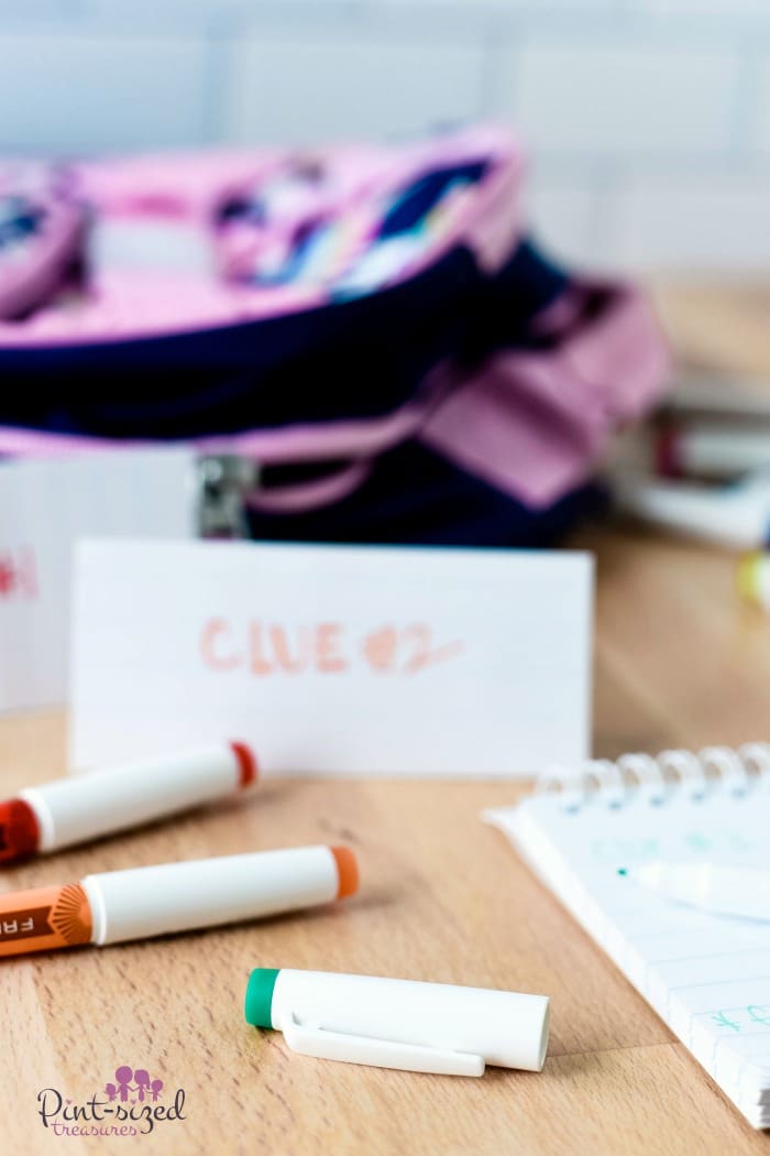 hand written notes to kids
