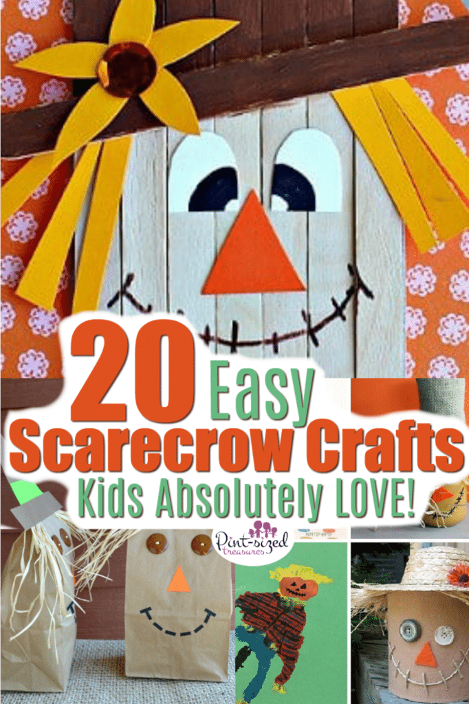 easy scarecrow crafts kids love