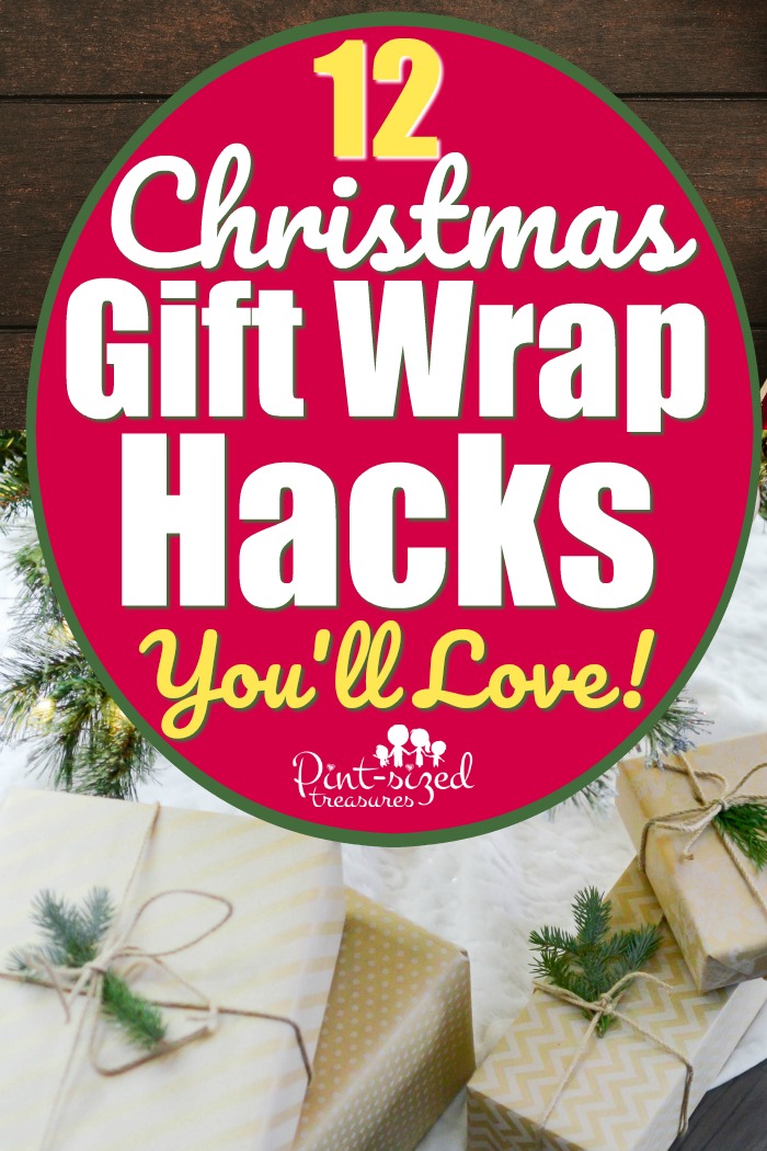 Christmas Gift Wrapping Hacks