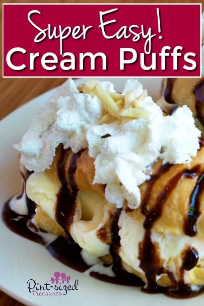 Easy cram puffs recipe