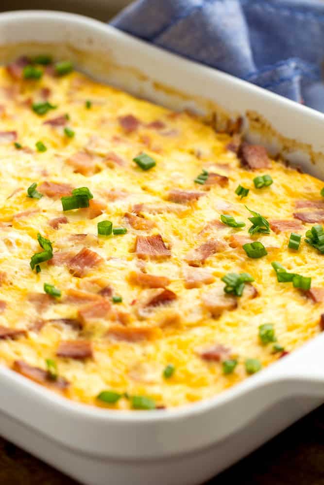 Make-ahead breakfast casserole