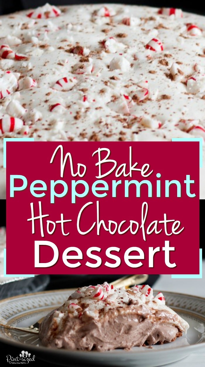 Easy Peppermint Hot Chocolate Dessert Recipe