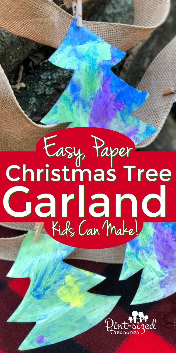 Christmas tree garland