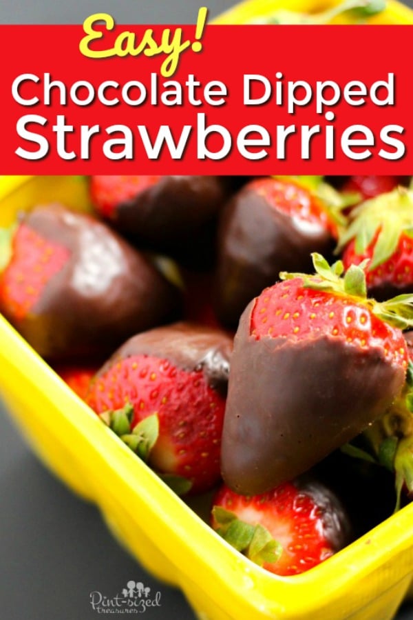 Chocolate dipped strawberries recipe