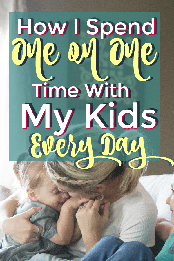 one on one time with kids