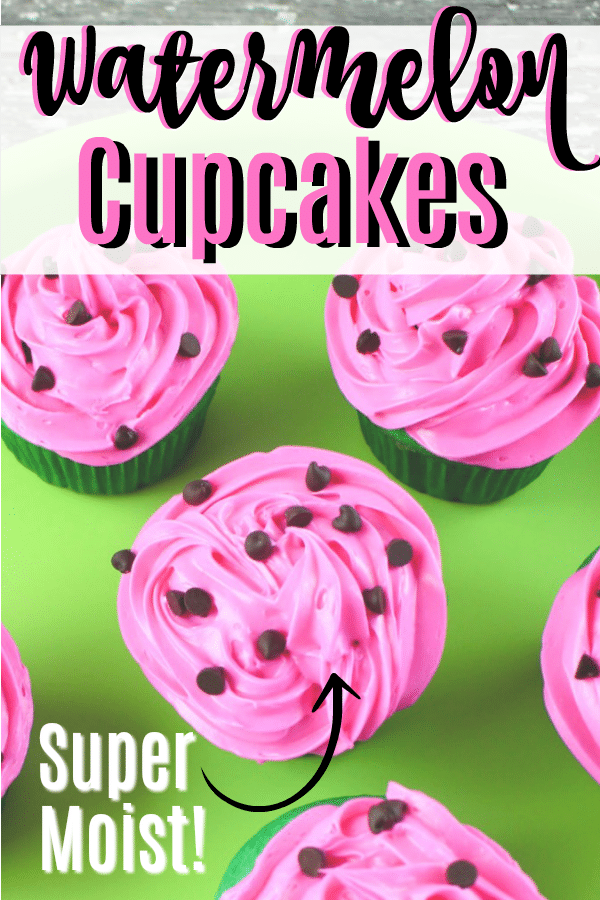Watermelon Cupcakes Recipe