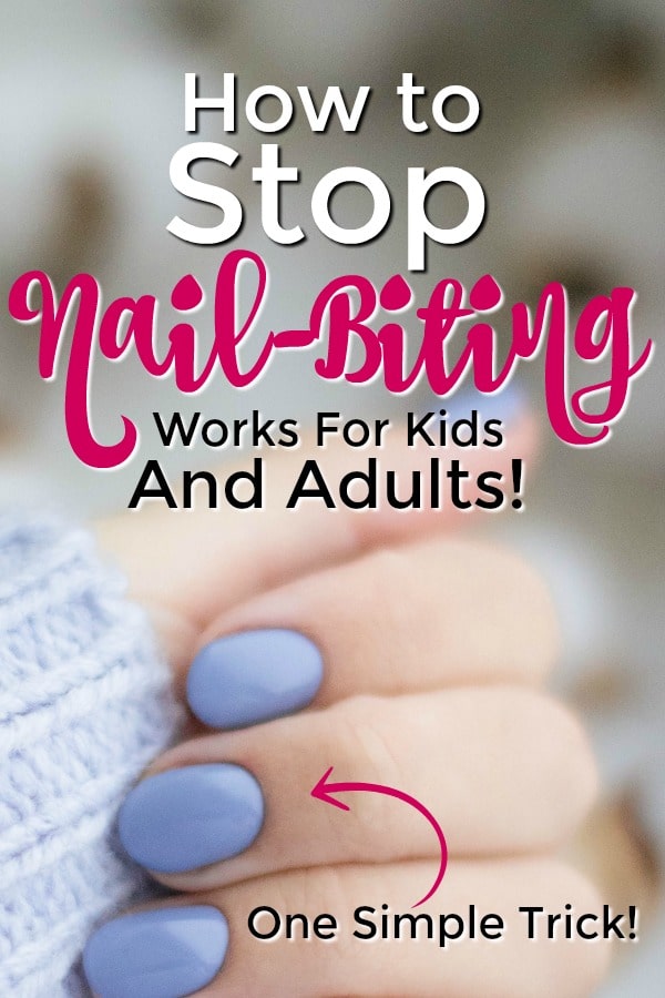 how to stop nailbiting