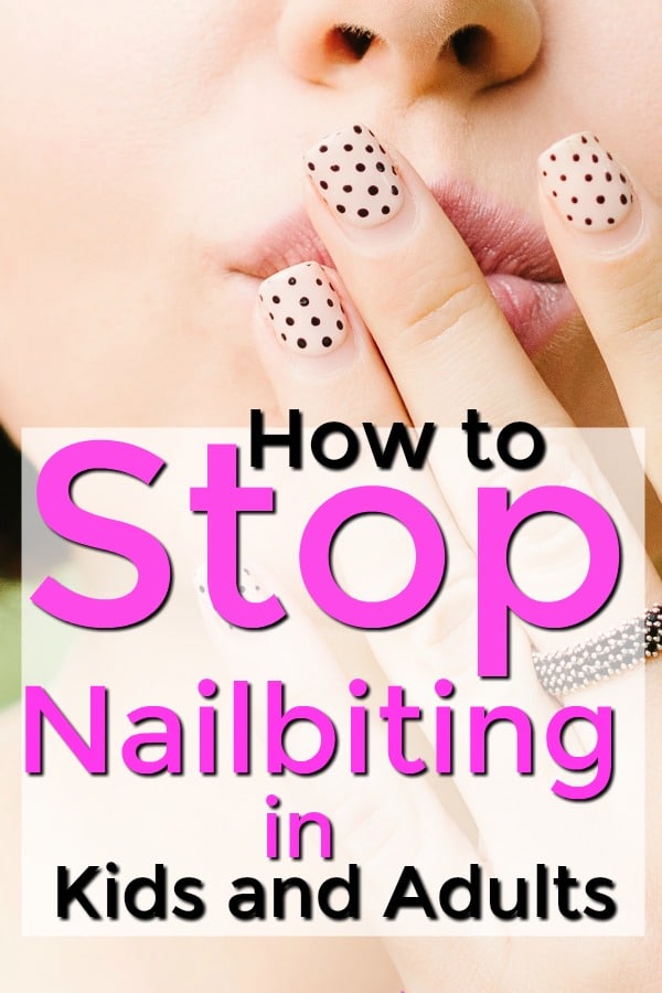 stop nailbiting in adults and kids