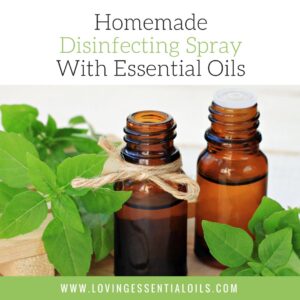 homemade disinfectant spray