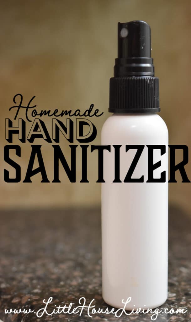 homemade hand sanitizer