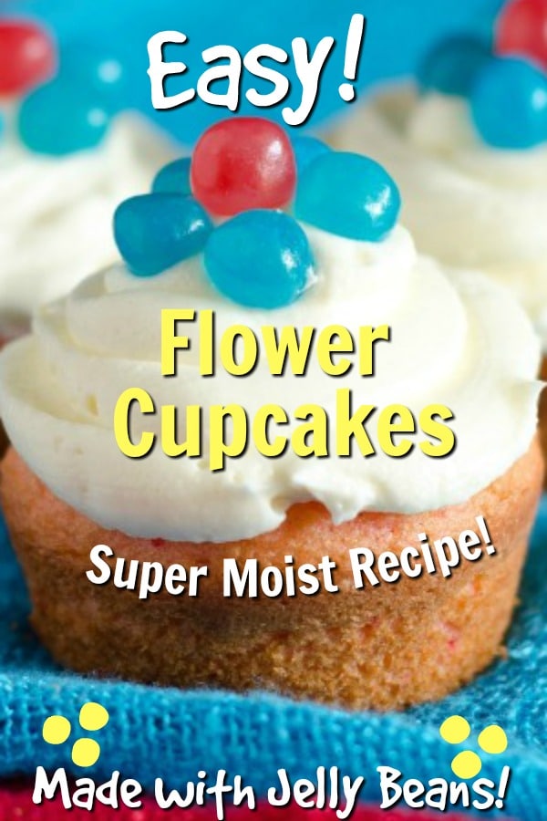 easy flower cupcakes