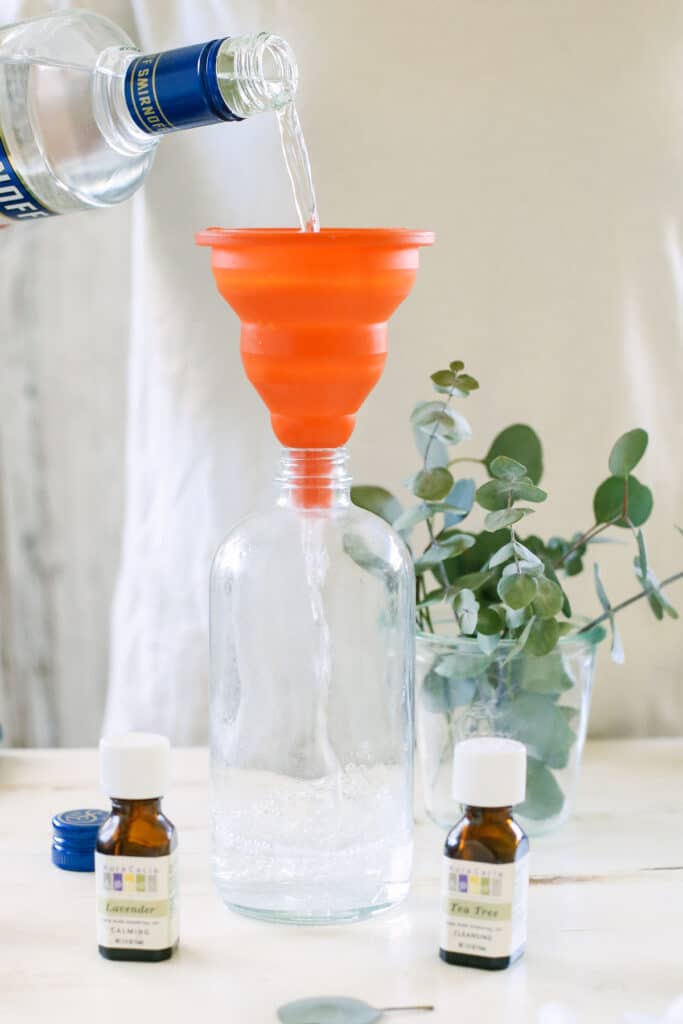 homemade disinfectant cleaning spray