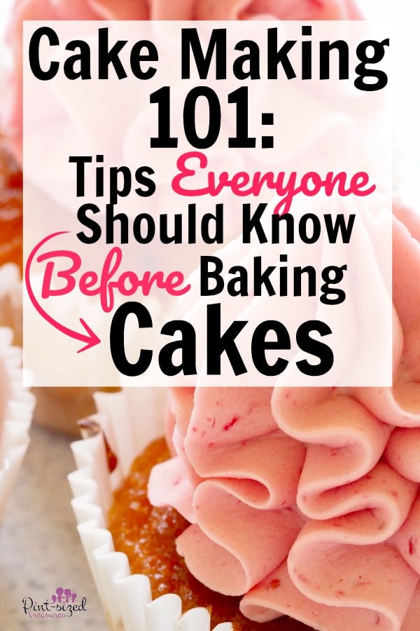 cake making tips that are genius
