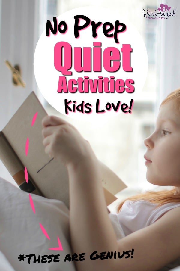 quiet time activity ideas for kids