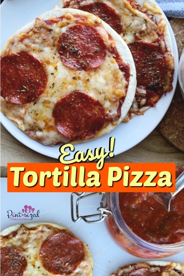 tortilla pizza recipe