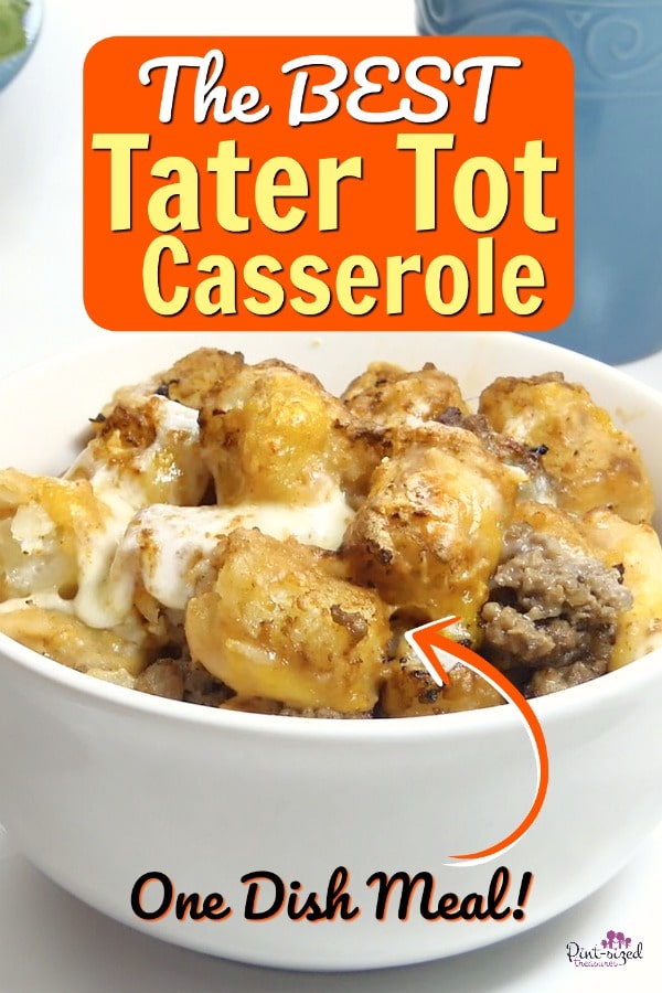 the best tater tot casserole recipe