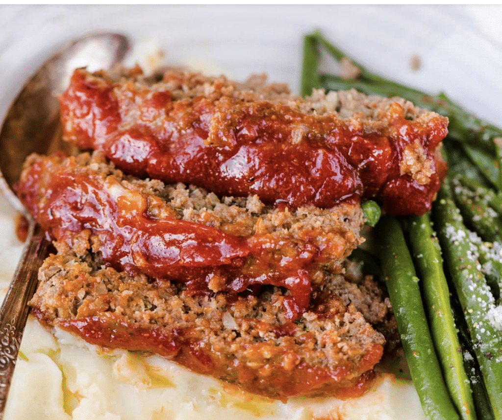 meatloaf ready to serve