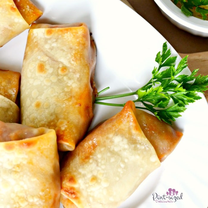 egg rolls made with ground beef