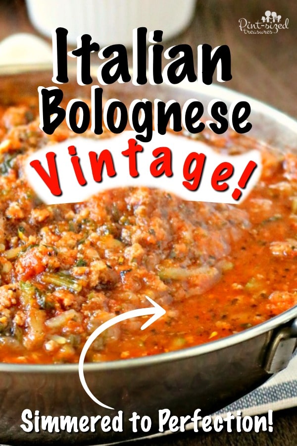 serving the bolognese