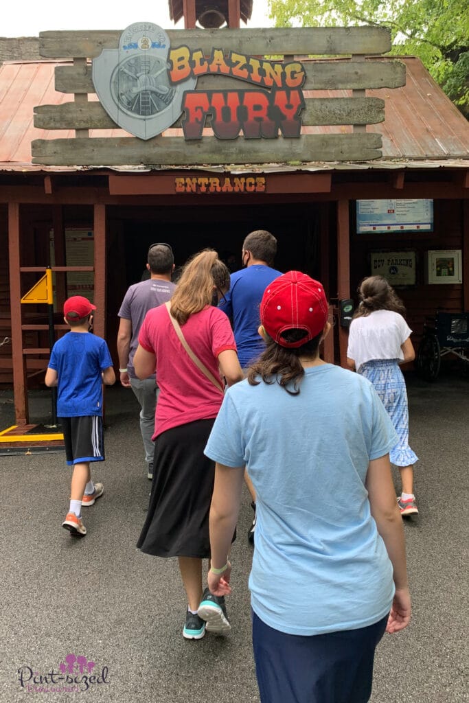 blazing fury at Dollywood