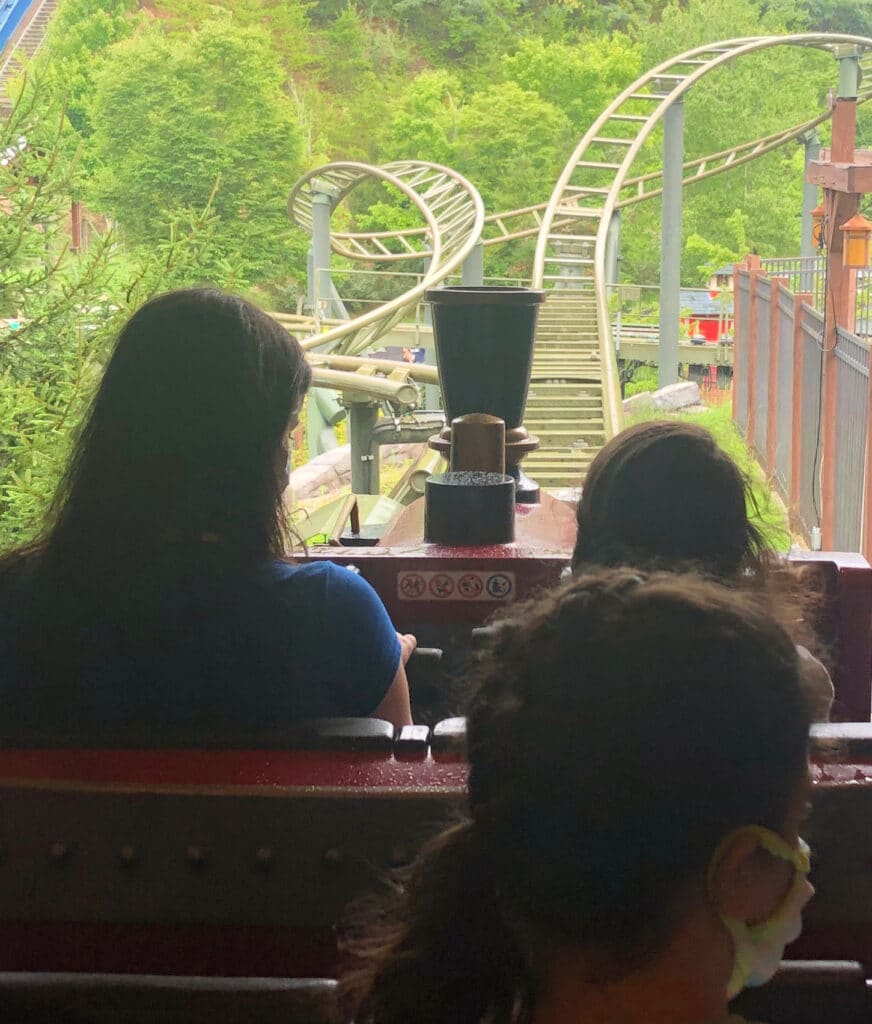 roller coaster at Dollywood