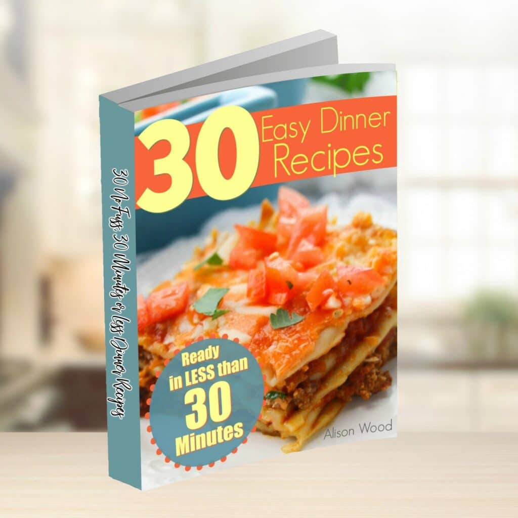 easy dinner recipes book