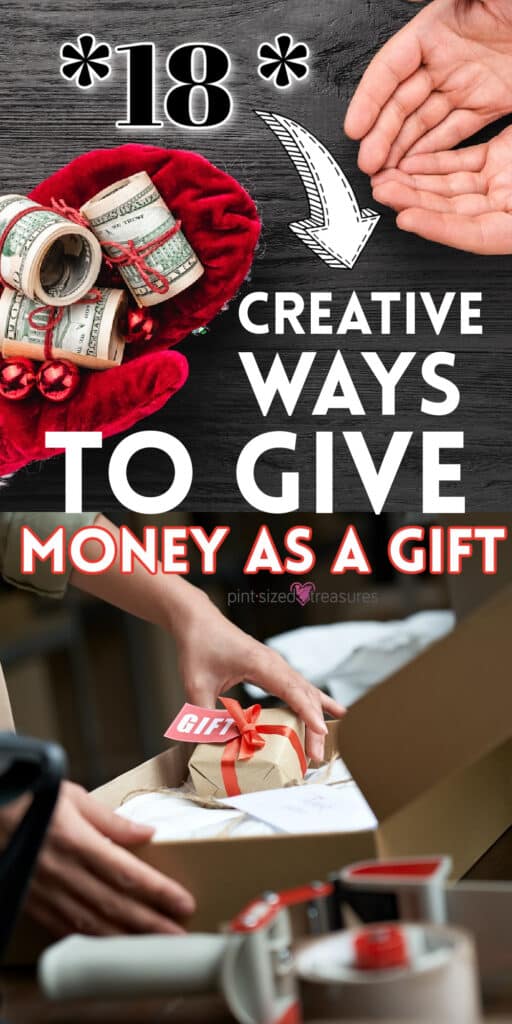 how to give money as a gift