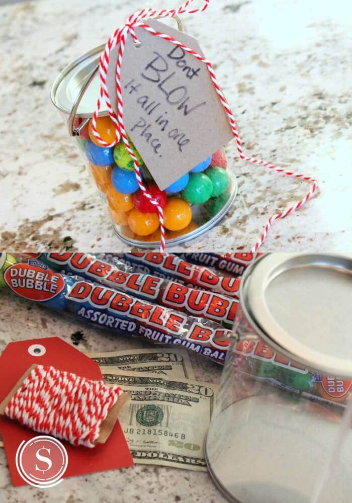 how to give money as a gift in a creative way