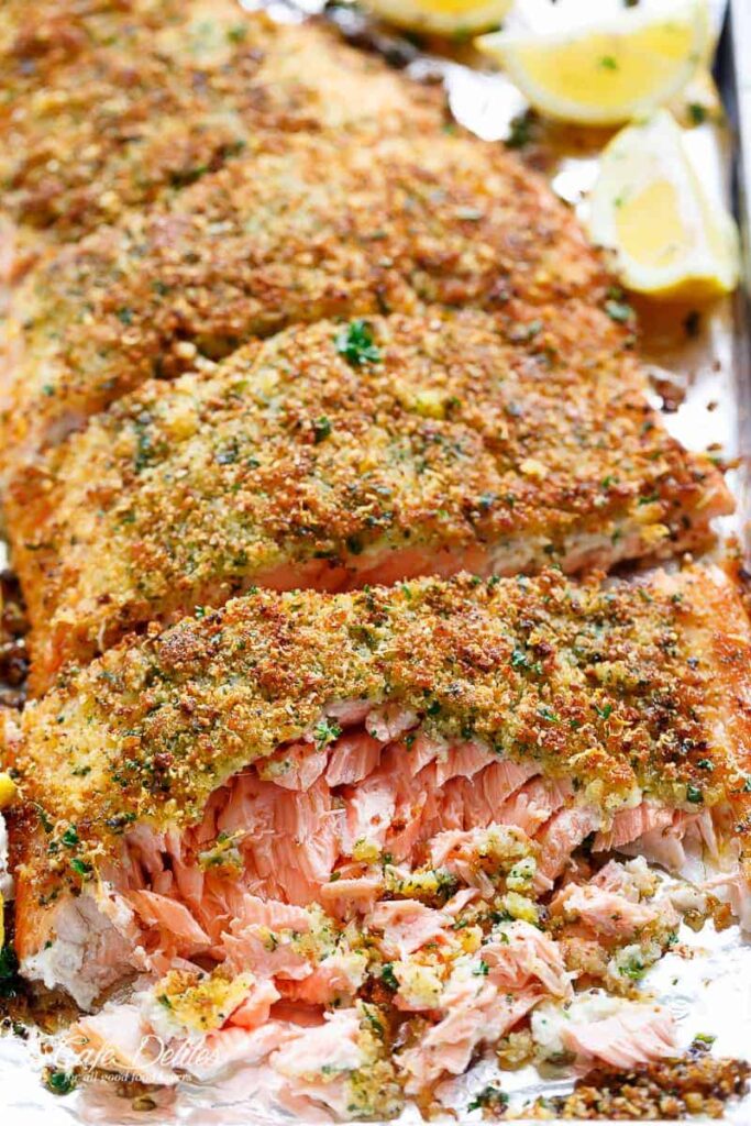 parmesan crusted salmon