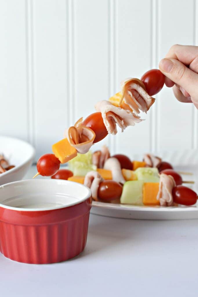 turkey kabobs for summer lunch