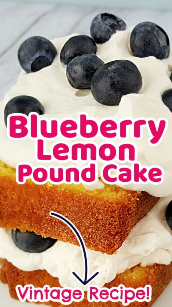 blueberry lemon pound cake recipe