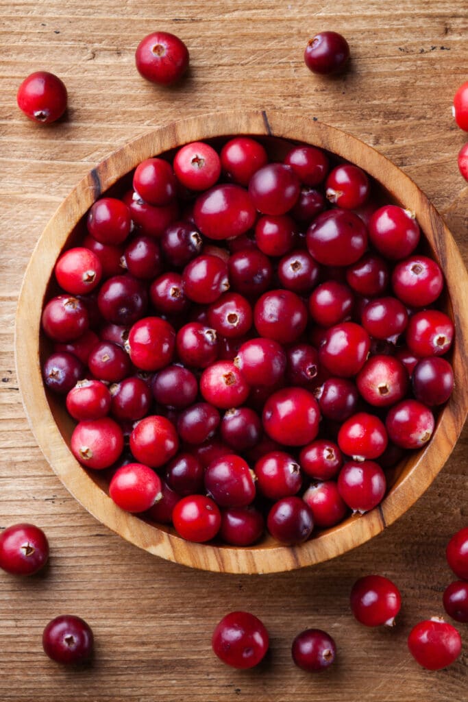cranberries for granola bars