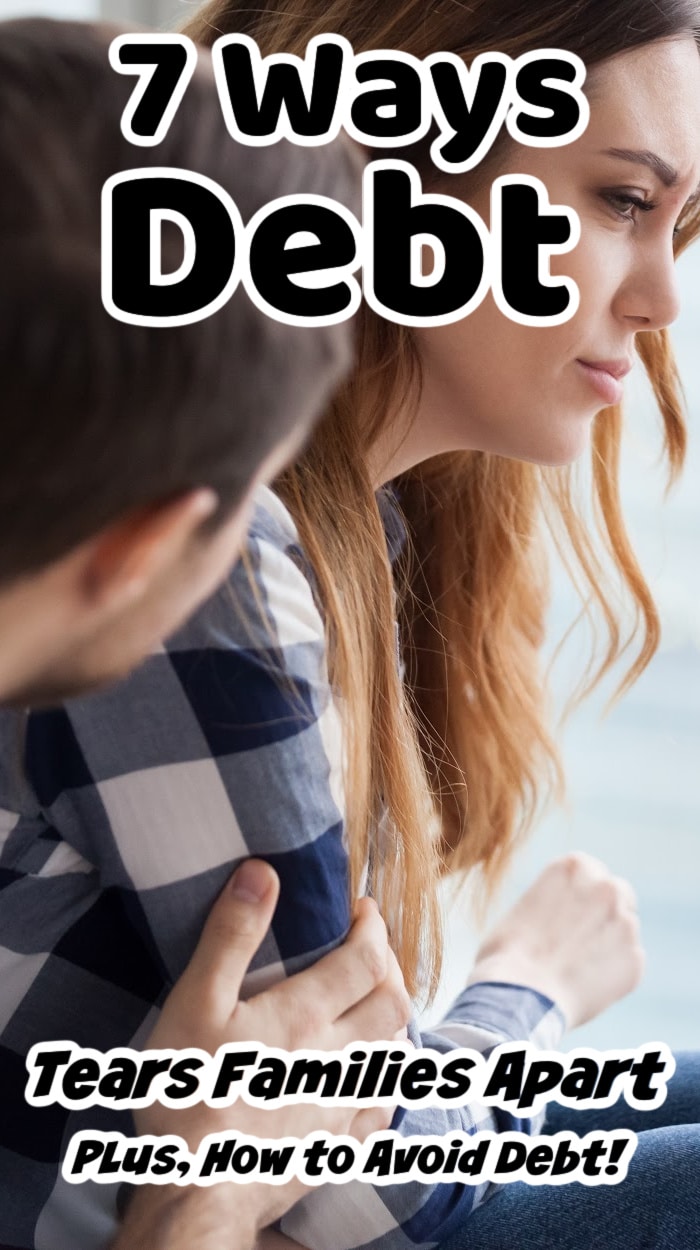 how debt hurts families