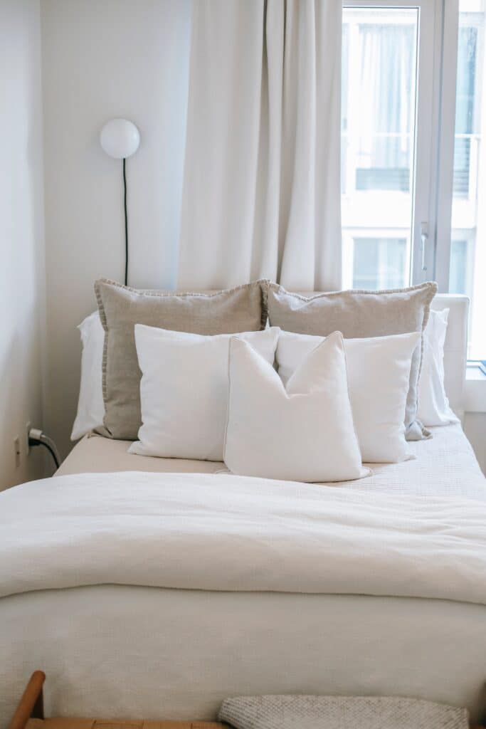 a clean bedroom