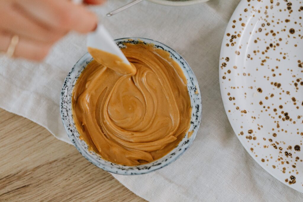 peanut butter in bowl