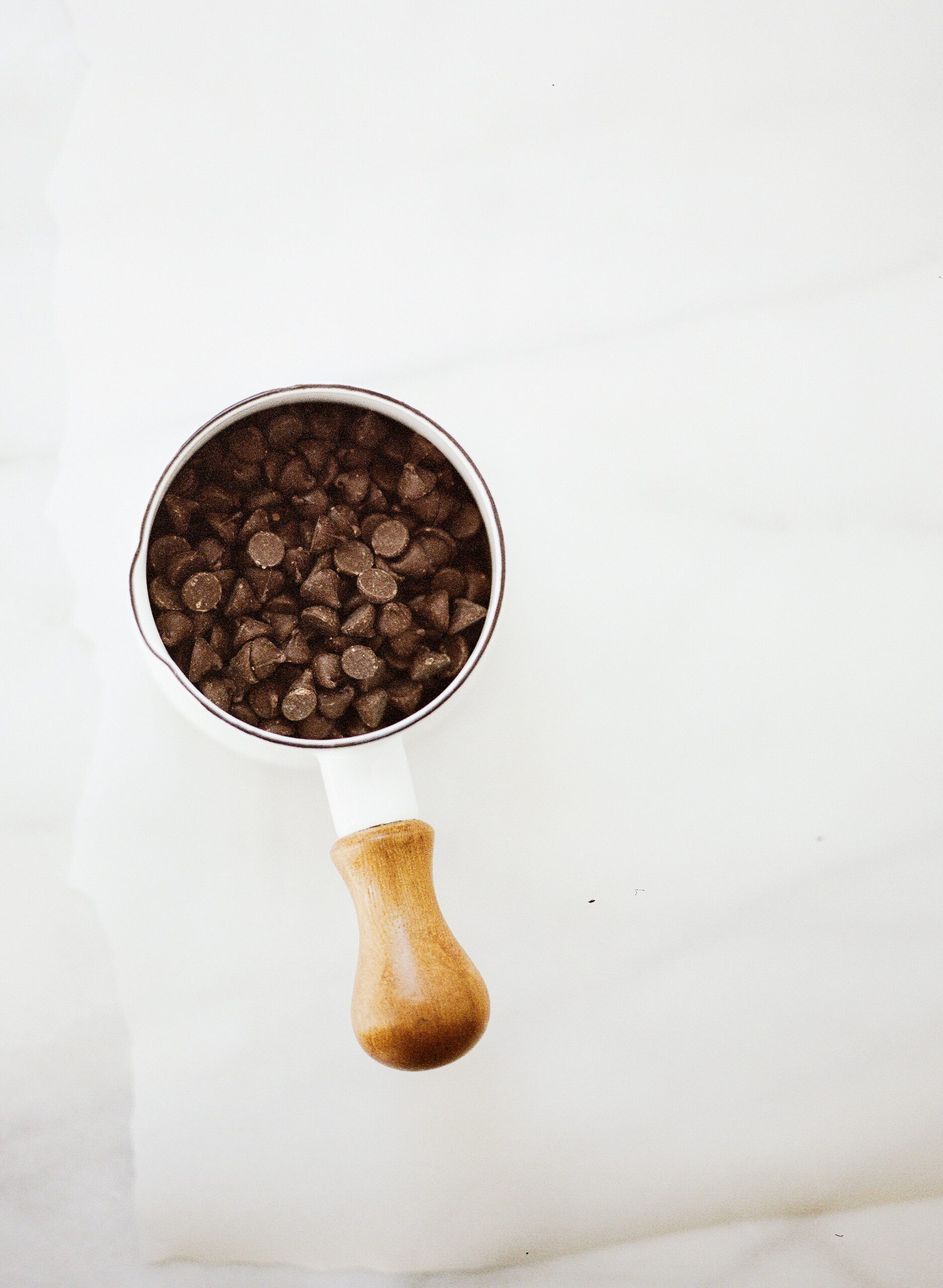 chocolate chips for peanut butter frozen yogurt
