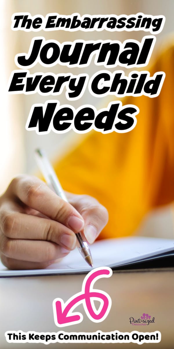 embarrassing journal for kids