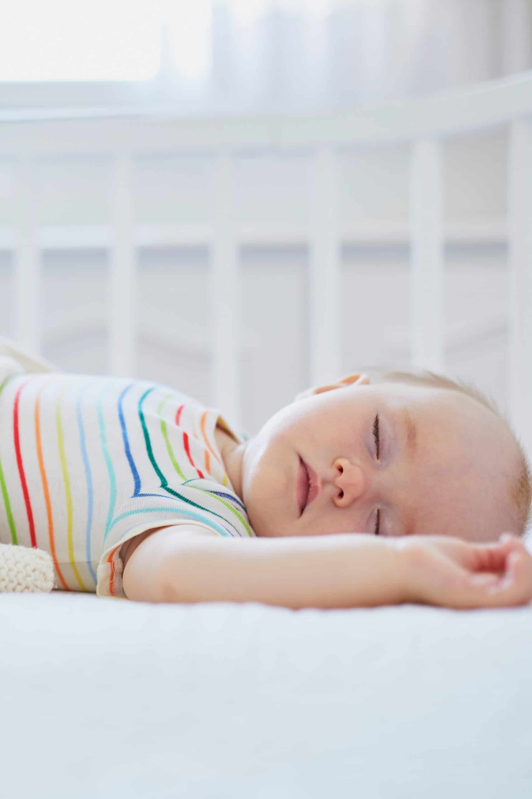 baby sleeping through the night