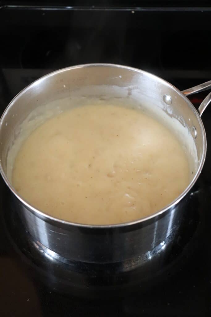 homemade creamy chicken soup for southwestern taco casserole