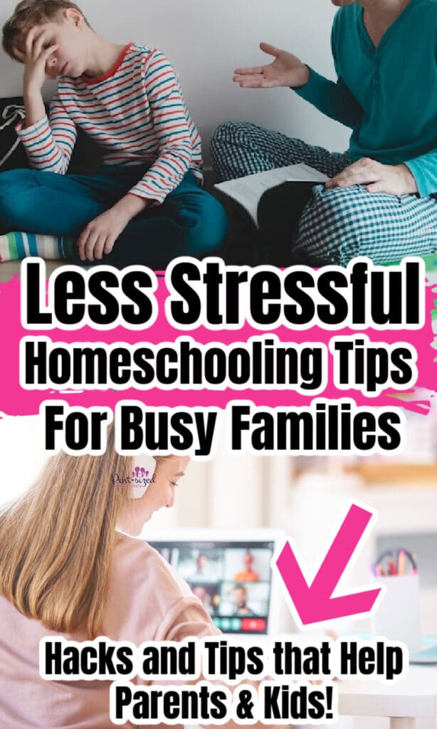 homeschooling tips for busy families