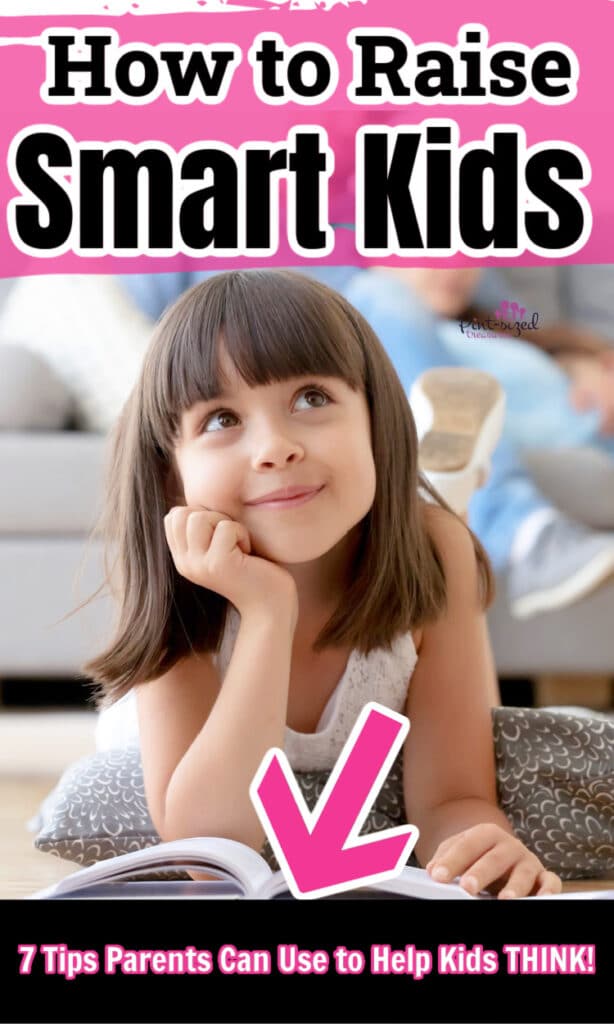 parents raising their child to be smart
