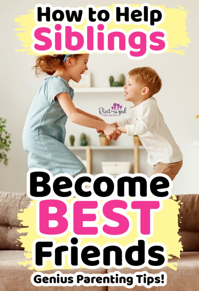 siblings who are best friends playing together
