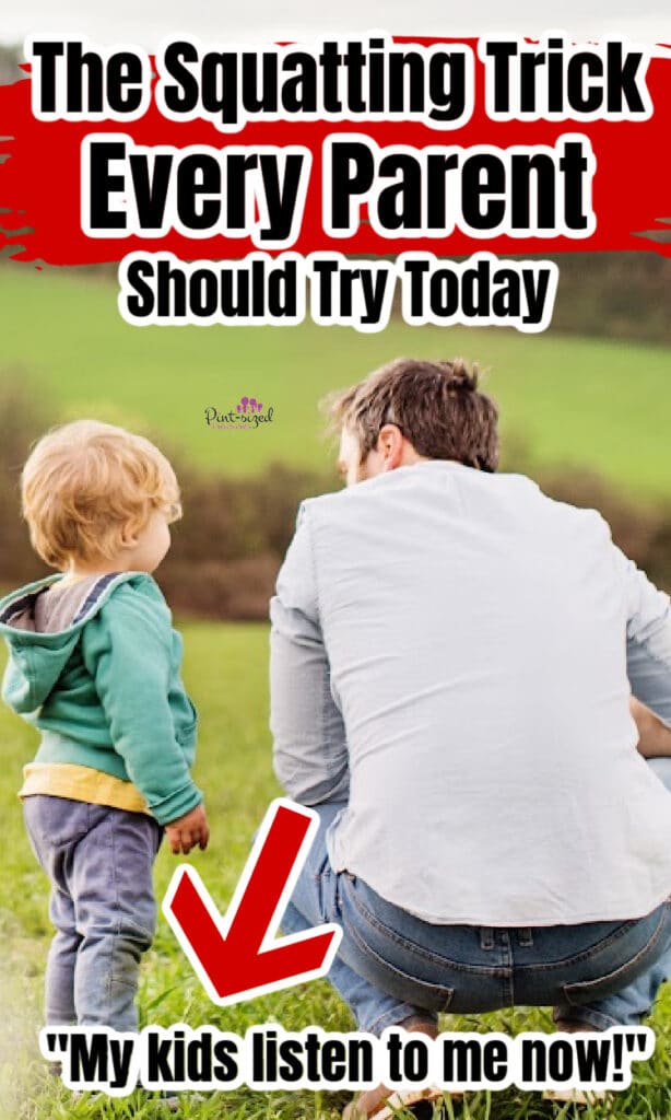 squatting tip for parents