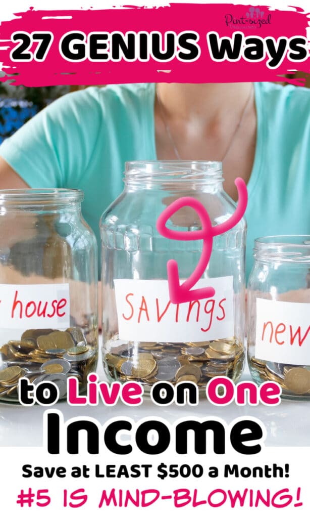 budgeting for living on one income