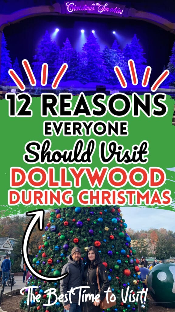 visit Dollywood at Christmas