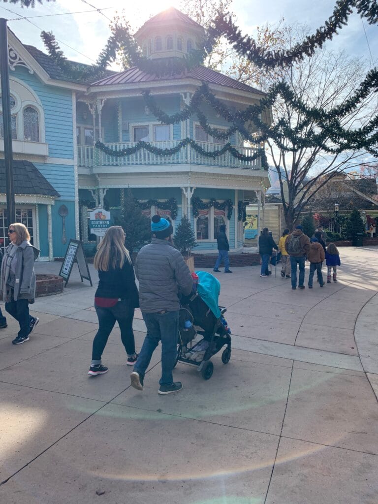 walking in Dollywood